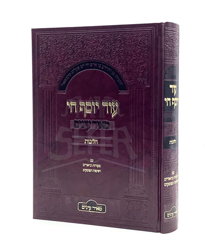Od Yosef Chai Halachot - Meir Einayim / עוד יוסף חי - הלכות - מאיר עינים