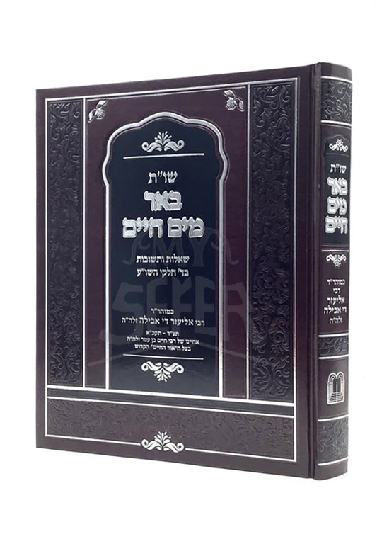 Shut Be'er Mayim Chaim - De Avila / שאלות ותשובות בד' חלקי השו"ע