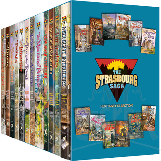 Strasbourg Saga by Avner Gold Complete 12 Volume Paperback Slipcased Set