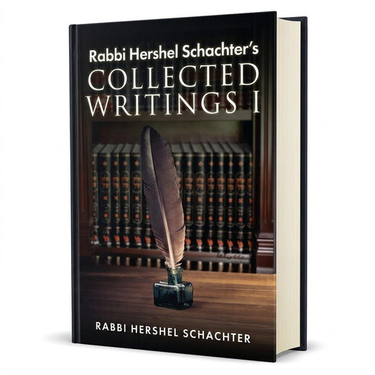 Rabbi Hershel Schachter's Collected Writings 1 by Rabbi Hershel Schachter