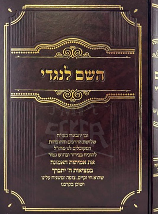 HaShem LeNegdi / השם לנגדי