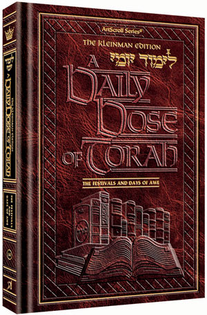 A DAILY DOSE OF TORAH SERIES 1 Vol 14: The Festivals and Days of Awe (Hardcover)