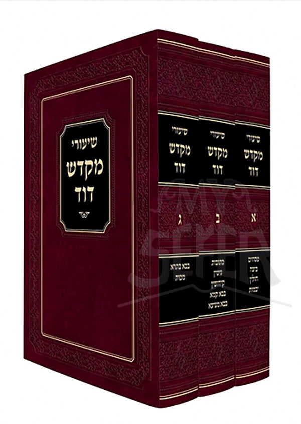 Shiurei Midrash David  3 Volume Set / שיעורי מקדש דוד על הש"ס ג' כרכים / הרב דוד רפפורט זצ"ל