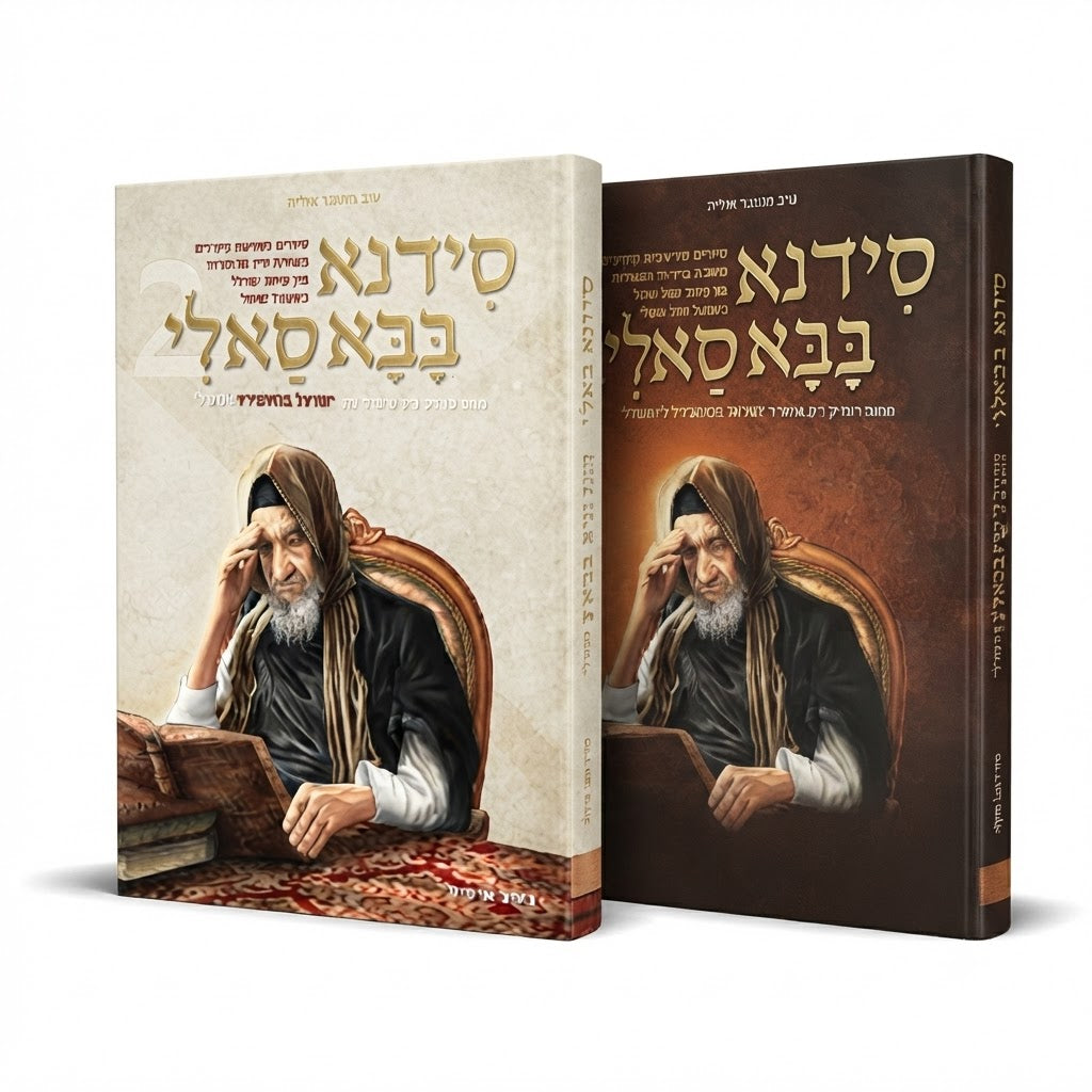 Sidna Baba Sali (2 Volume Set) / סידנא באבא סאלי (סט שני כרכים)