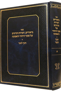 Biurim Hearos Veiyunim Al Shaar Hayichud Vehaemunah Vol. 1 (Chanoch LaNaar) / ספר ביאורים, הערות ועיונים על שער היחוד והאמונה - חינוך לנער - [חלק] א'