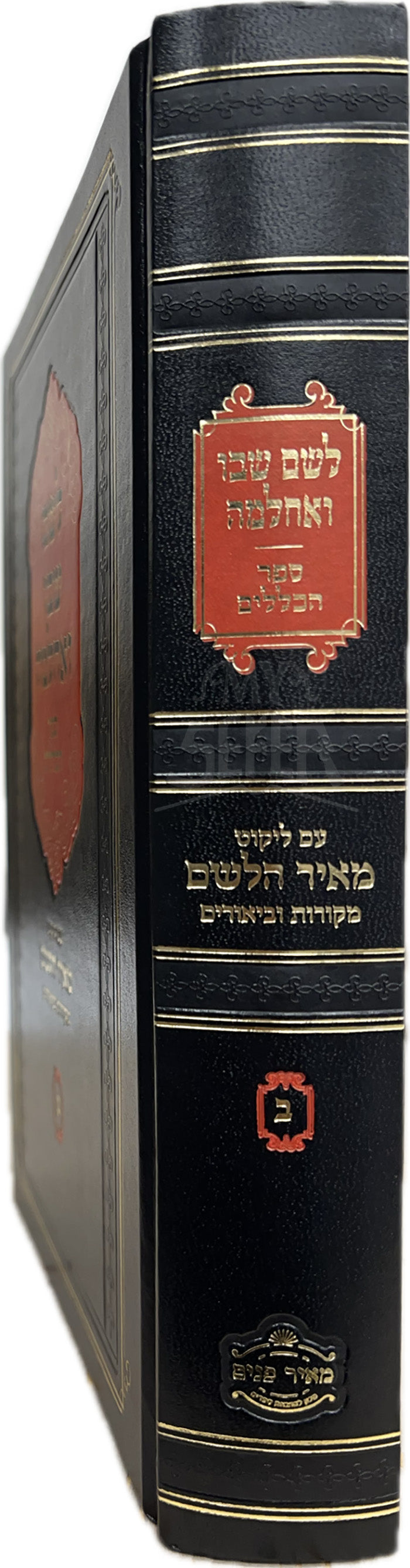 Sefer L'Shem Shevo V'Achalmah / ספר לשם שבו ואחלמה
