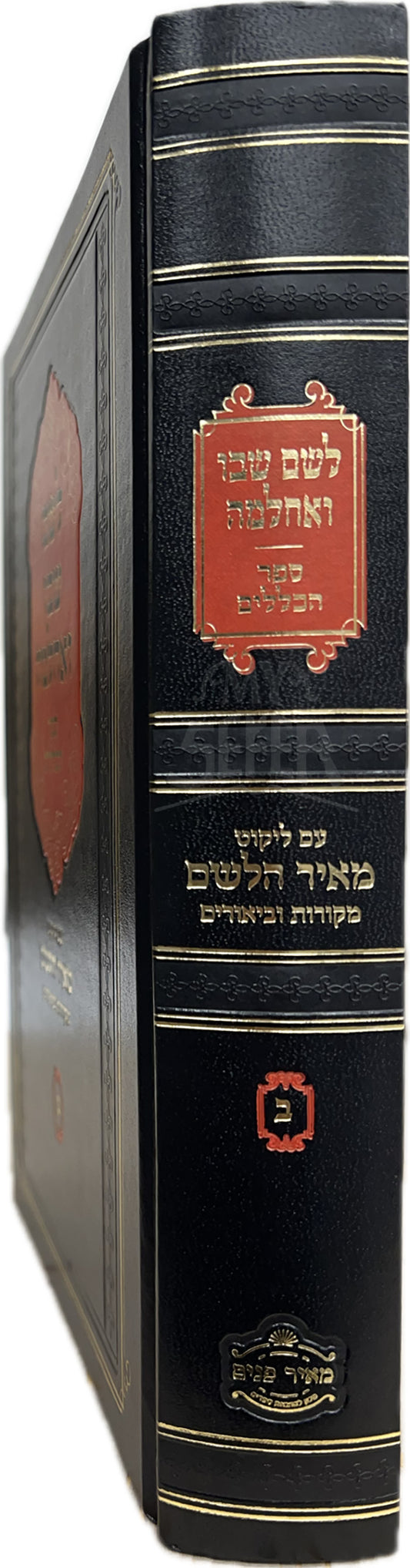 Sefer L'Shem Shevo V'Achalmah / ספר לשם שבו ואחלמה
