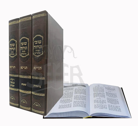 Shubi VeNachezeh 3 Volume Set / שובי ונחזה - תניינא