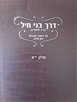 Derech Bnei Chayil : Kovetz Shiurim al Etz Chaim (vol. #11)