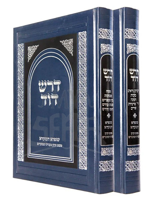 Dorash Dovid Mo'adim 2 Volume Set/ דרש דוד