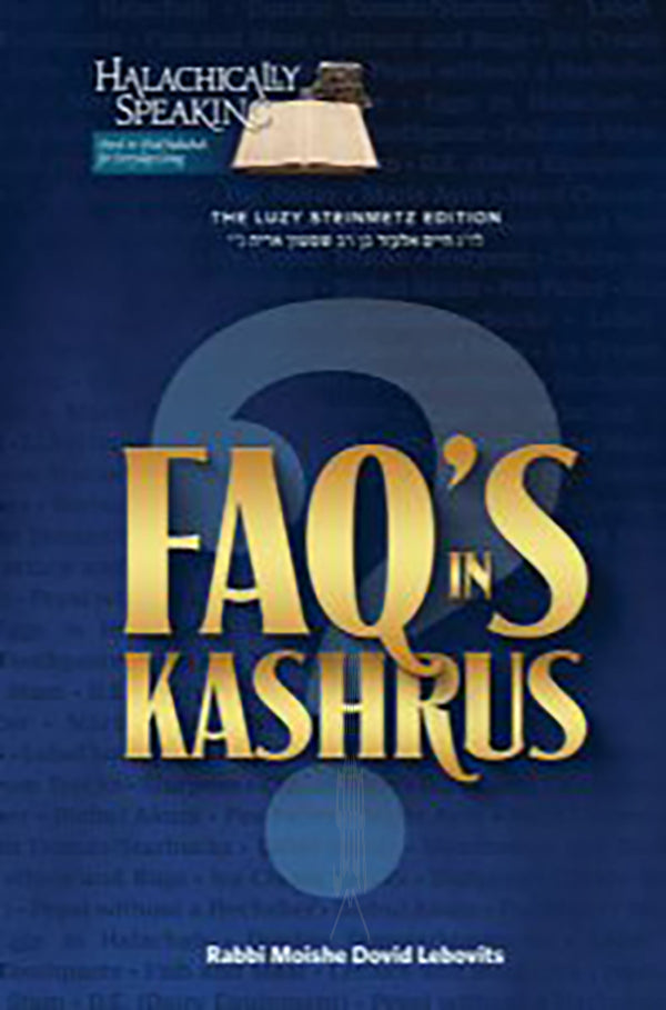 FAQ's in Kashrus