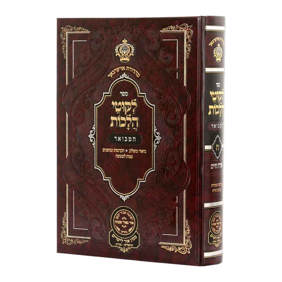 Likutei Halachaos Hamevuar Orach Chaim #8 [Birchas Hapeiros - Birchas Hareach] / ליקוטי הלכות המבואר אורח חיים חלק ח
