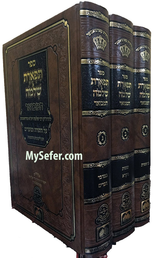 Tiferet Shlomo HaMevuar - Rabbi Shlomo HaKohen of Radomsk (3 vol.)