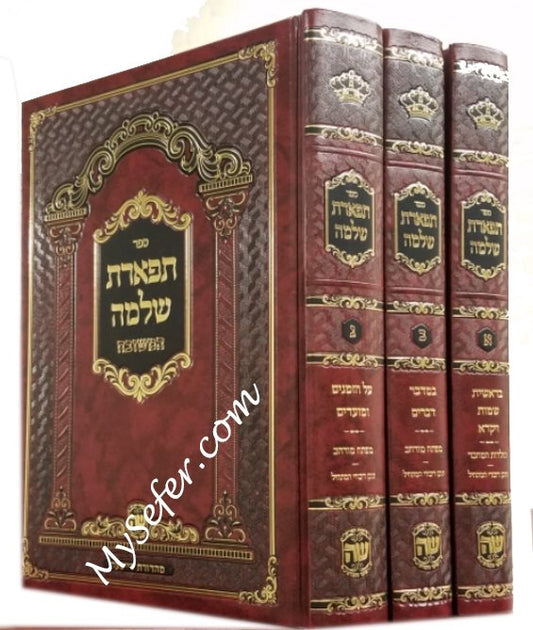 Tiferet Shlomo HaMevuar - Rabbi Shlomo HaKohen of Radomsk (3 vol.)