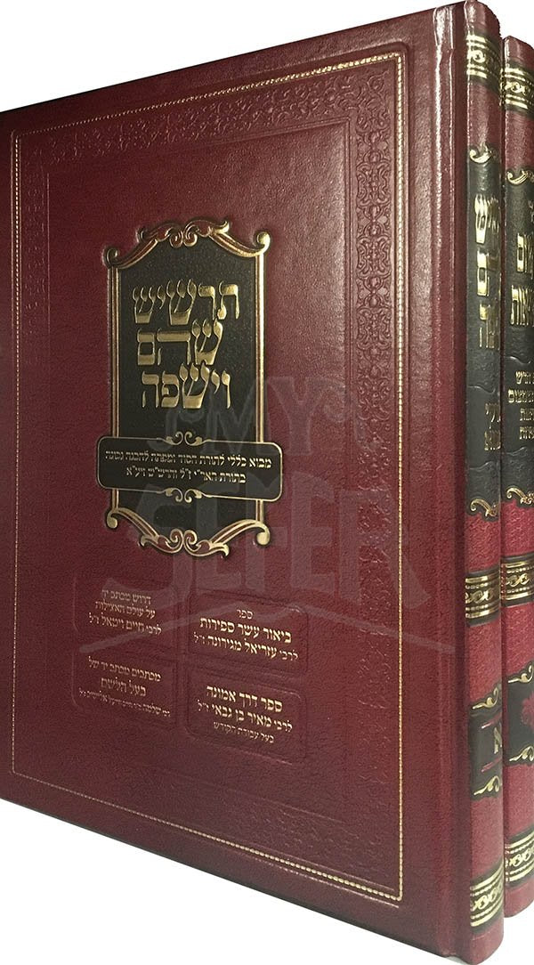 Tarshish Shoham ve'Yashfe / HaTzimtum ve'Hametziut (2 vol.)