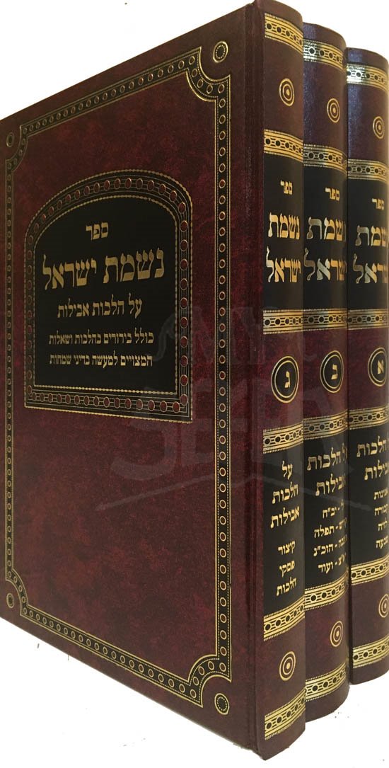 Nishmat Yisrael - Hilchot Aveilot (3 Vol.)