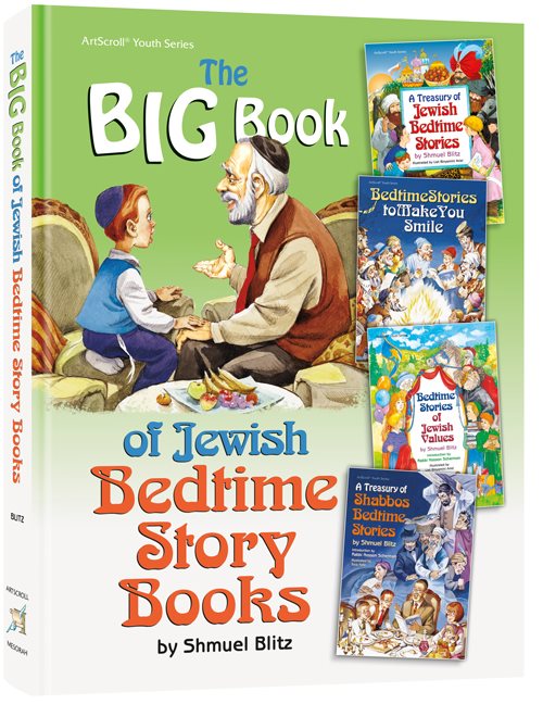 The Big Book of Jewish Bedtime Story Books - 4 Books in 1!
