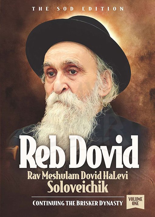 Reb Dovid - Rav Meshulam Dovid HaLevi Soloveichik - Continuing The Brisk Dynasty