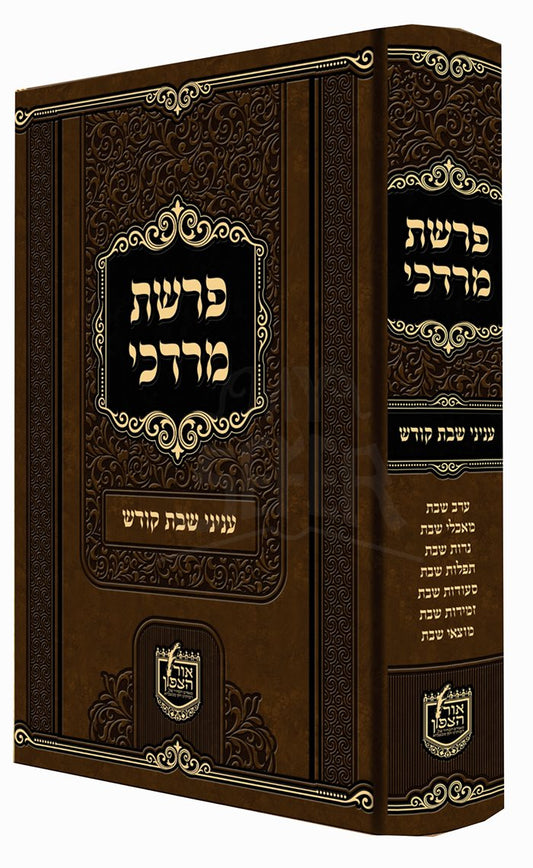 Peirushat Mordechai - Aneinu Shabbat Kodesh