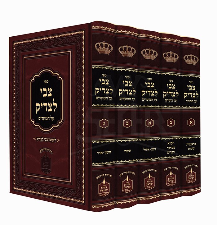 Tzvi LeTzaddik Al HaMoadim - 5 Volume Set