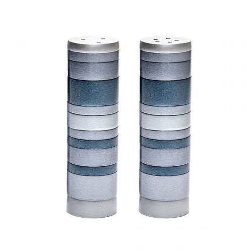 Anodized Salt and Pepper Shaker-Rings  Grey