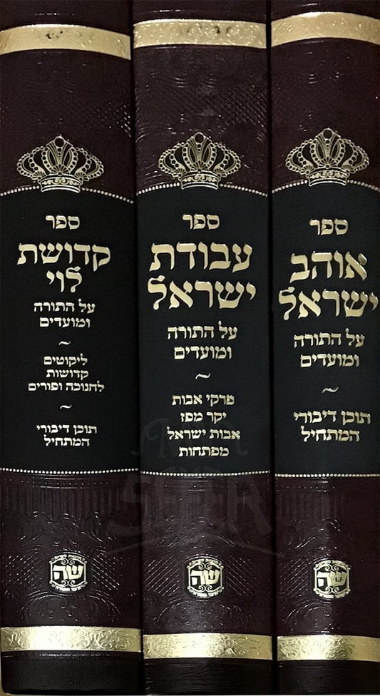 Avodat Yisrael Al HaTorah VeMoadim 3 Volume Set