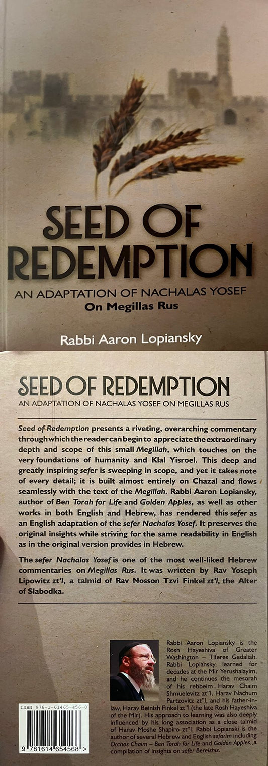 Seed of Redemption on Megilas Rut