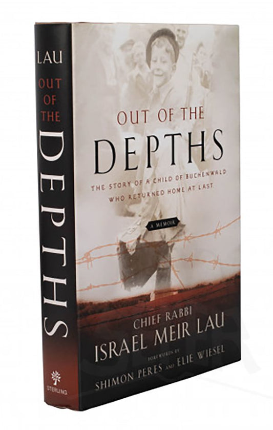 Out of The Depths by Rabbi Israel Meir Lau Hardcover
