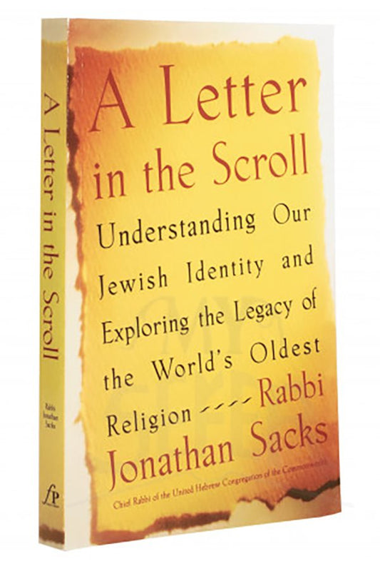 A Letter in the Scroll - R.Jonathan Sacks