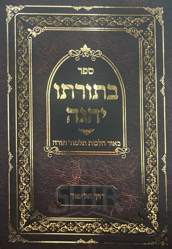 Betorato Yehege Biyur Halachot Talmud Torah