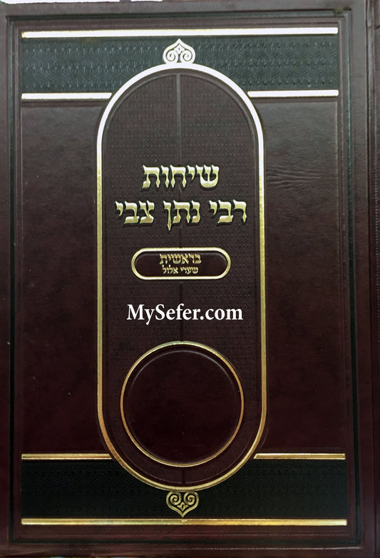Sichot Rabbi Natan Tzvi al Beresheet