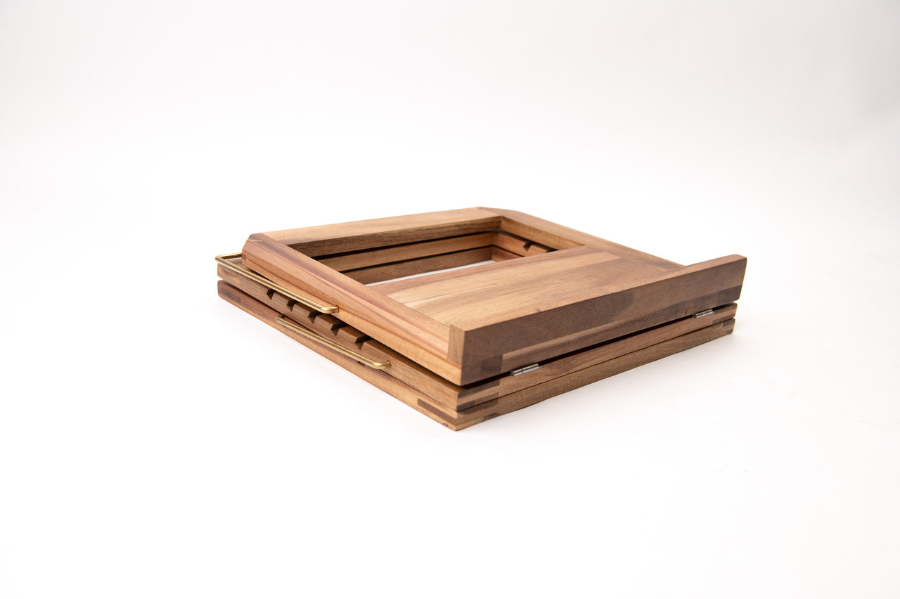 Hardwood Sit & Stand Tabletop Shtender-3 Level