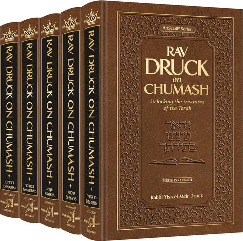 Rav Druck on Chumash - 5 Volume Set