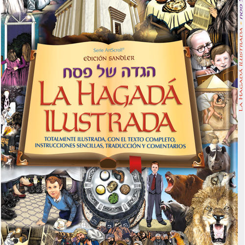 Spanish Illustrated Haggadah Hard Cover (Hardcover)