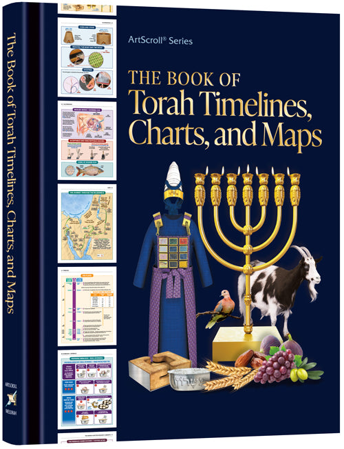 The Book of Torah Timelines, Charts and Maps (English Edition Hard Cover)