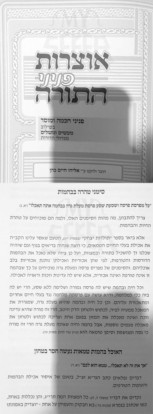 Otzrot Peninei HaTorah - Vayikra