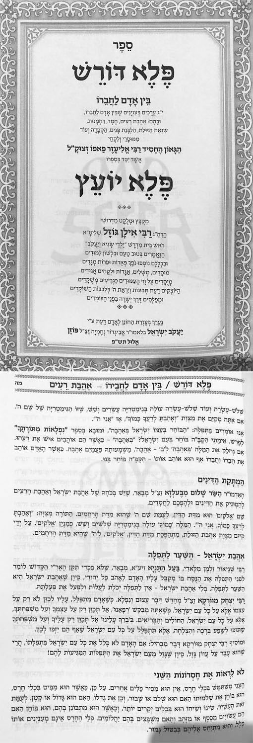 Pele Doresh al Pele Yoetz