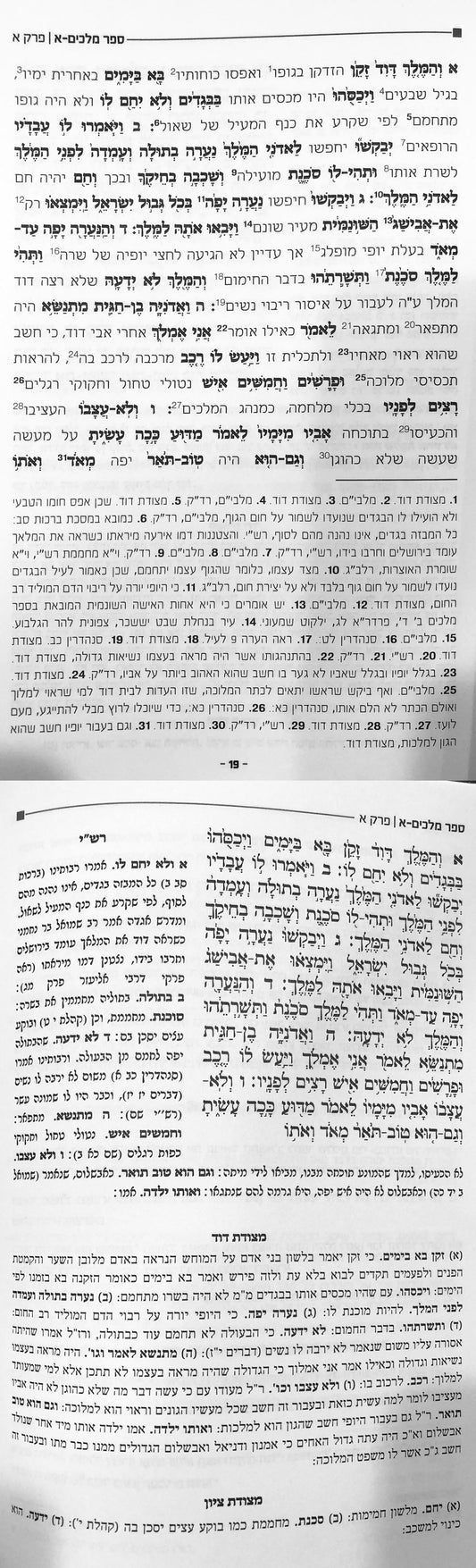 Mikraot Shelivot - Melachim 1