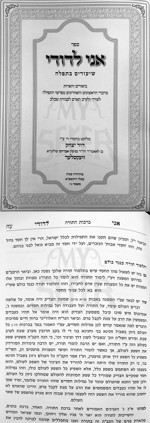 Ani LeDodoi - Shiurim BeTfilah