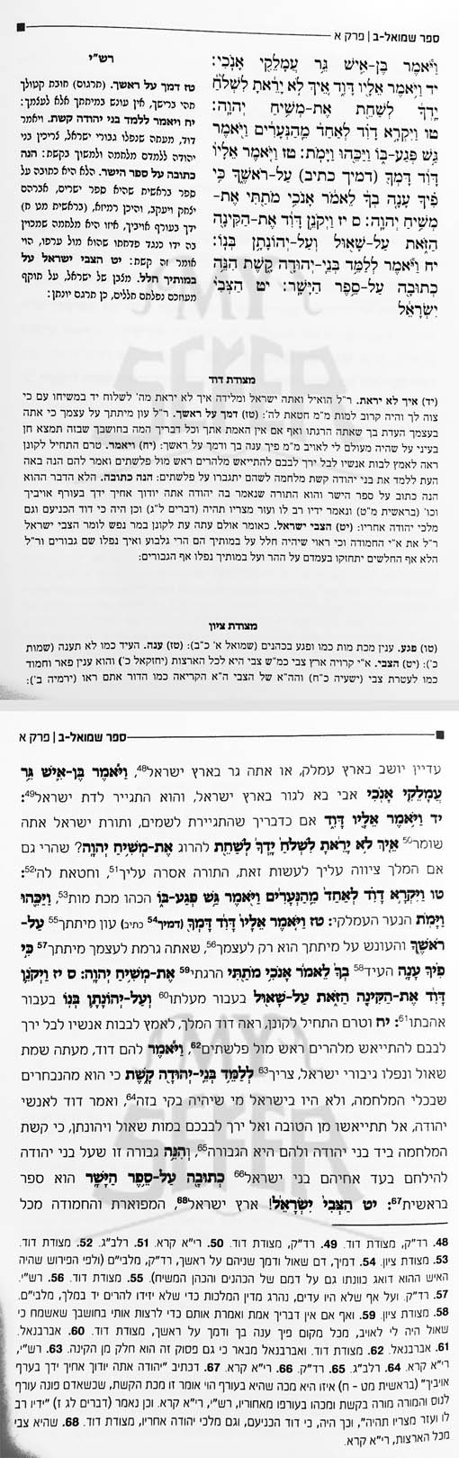 Mikraot Sheluvot - Shmuel 2