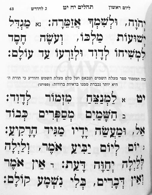 Tehillim - Ohr Chadash