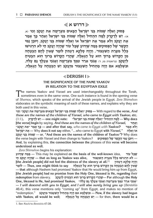 Sefer Zera Shimshon Vayikra Haas Family Edition