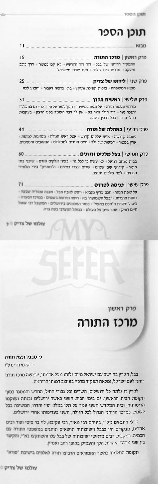 Olamo Shel Tzadik - Rabbi Salomon Mutzafy