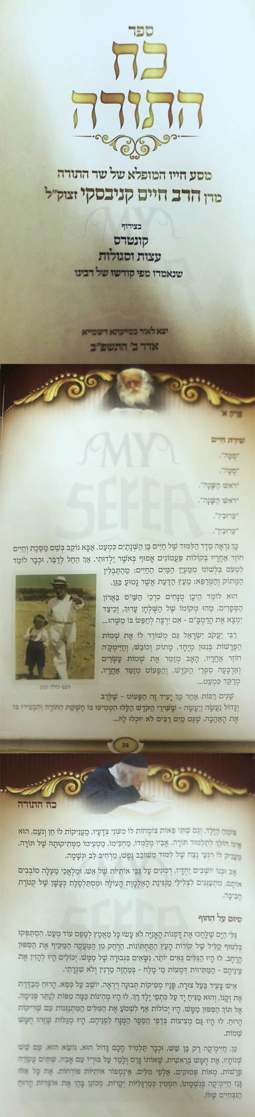 Koach HaTorah - Rabbi Chaim Kanievsky