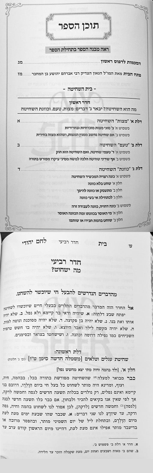 Beit Lechem Yehudei Kitzur Halachot LeShochetim
