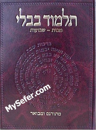 Talmud Bavli - Steinsaltz Vilna Edition, Vol. 20 - (Makot-Shevuot)