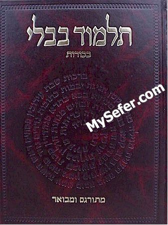 Talmud Bavli - Steinsaltz Vilna Edition, Vol. 25 - (Bechorot)