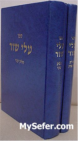 Alei Shur - Rav Shlomo Wolbe (2 vol.)