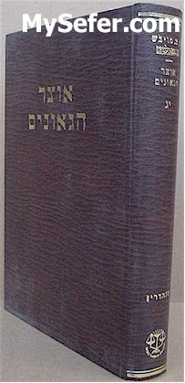 Otzar HaGeonim al HaTalmud - Sanhedrin (vol. 13)