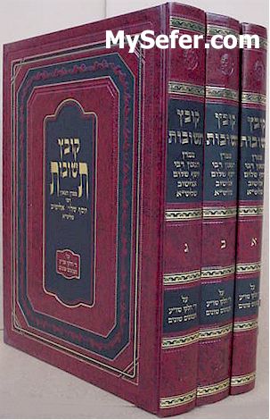 Kovetz Tshuvot - Rav Yosef Shalom Elyashiv (3 vol.)